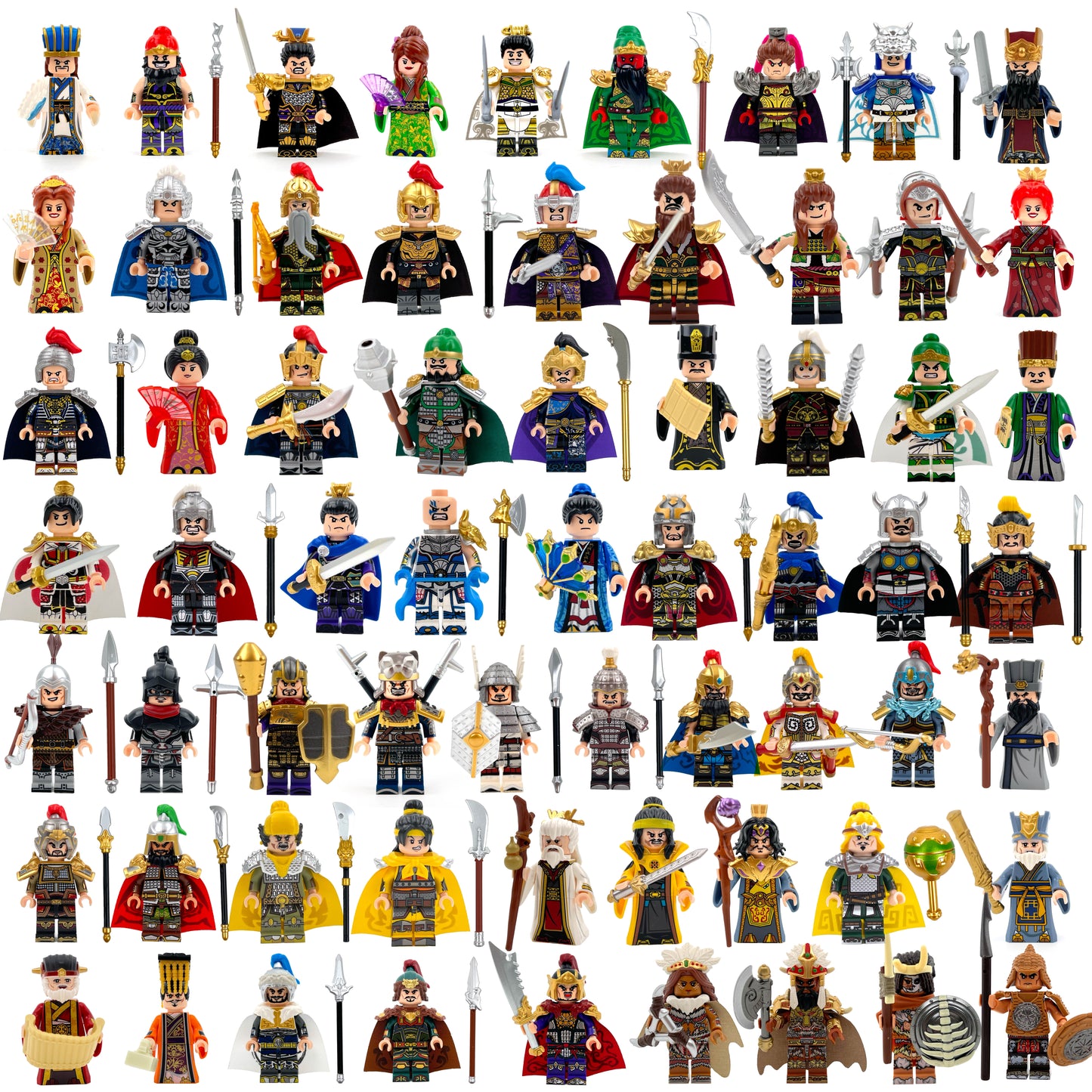 Three Kingdoms | All in 64 Minifigures