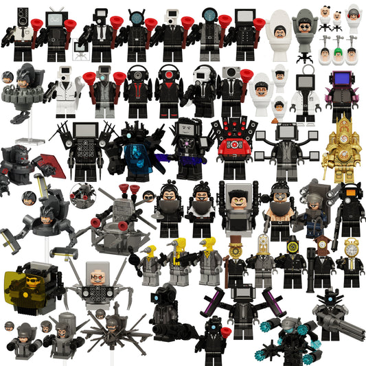 All 57 Skibidi Toilet Figures | Season 1 - 11