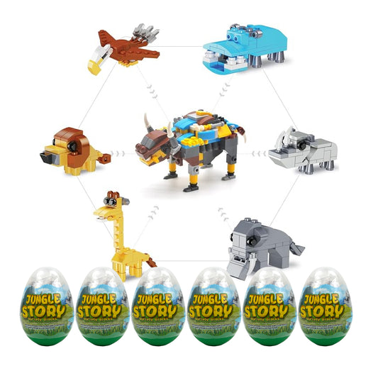 Block Gacha | K31 Jungle Story 6in1