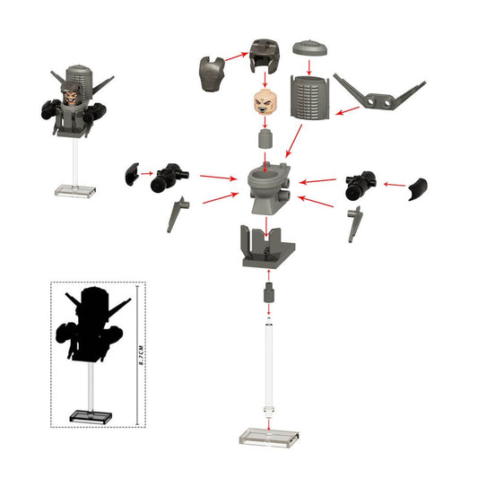 Skibidi Toilet | K2223 Astronaut Skibidi Toilet