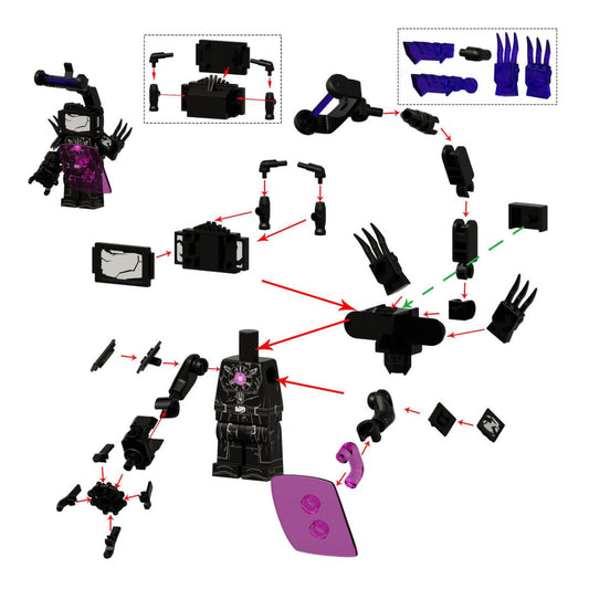 Skibidi Toilet | K2245 Injured Titan TV Man 2.0