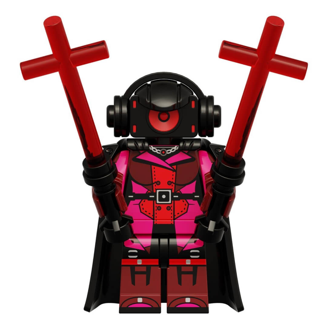 Skibidi Toilet Speakerwoman 2.0 Minifigure Building Blocks