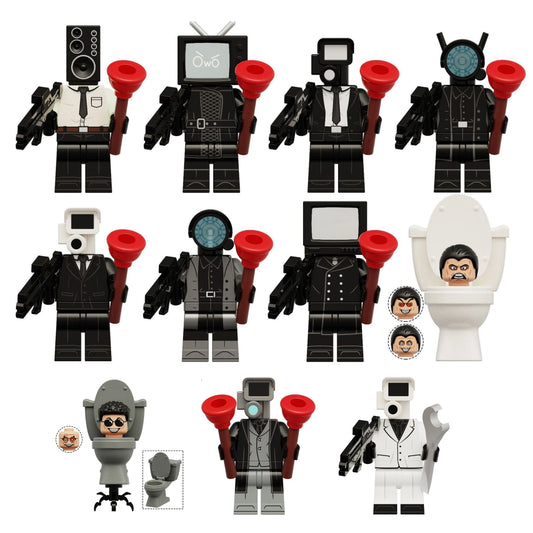 Skibidi Toilet | KDL818 Minifigures season 1