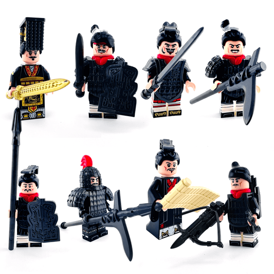 Qin Soldiers | KT1088 All 8 Qin Shihuang Armies Minifigures