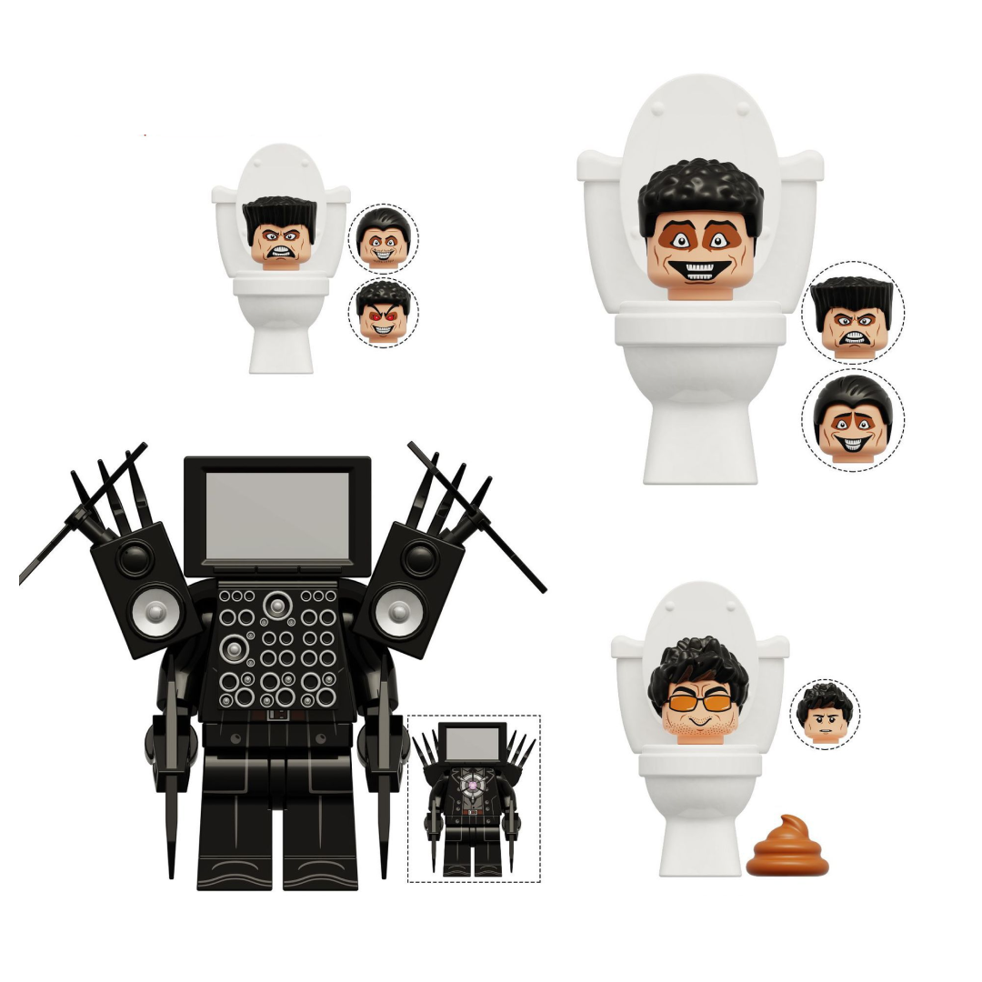 Skibidi Toilet | KDL821 Minifigures season 2
