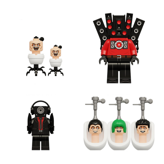 Skibidi Toilet | KDL822 Minifigures season 3