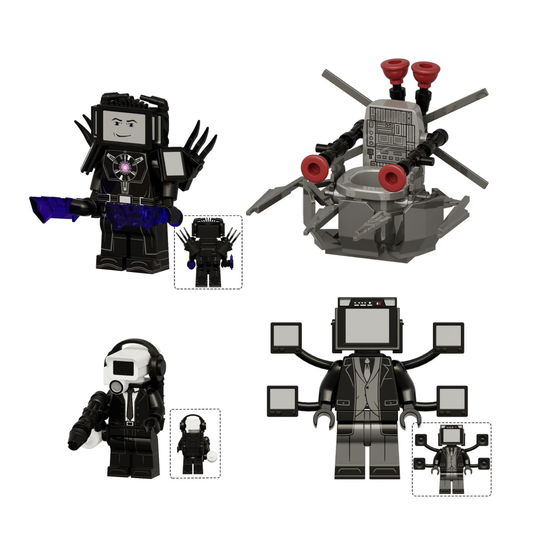 Skibidi Toilet | KDL826 Minifigures season 6