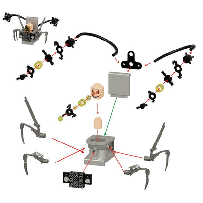 Chief Scientist Skibidi Toilet Mech 2.0