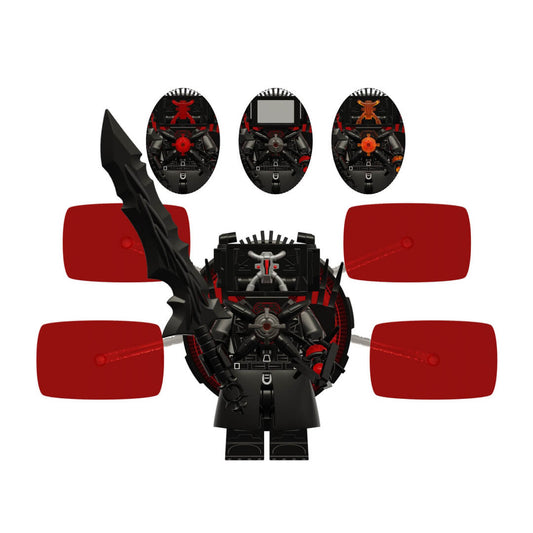 Skibidi Toilet LEGO Watchman of Doom