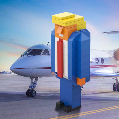 Pre-sale | Trump Bricks Figure 123 pcs