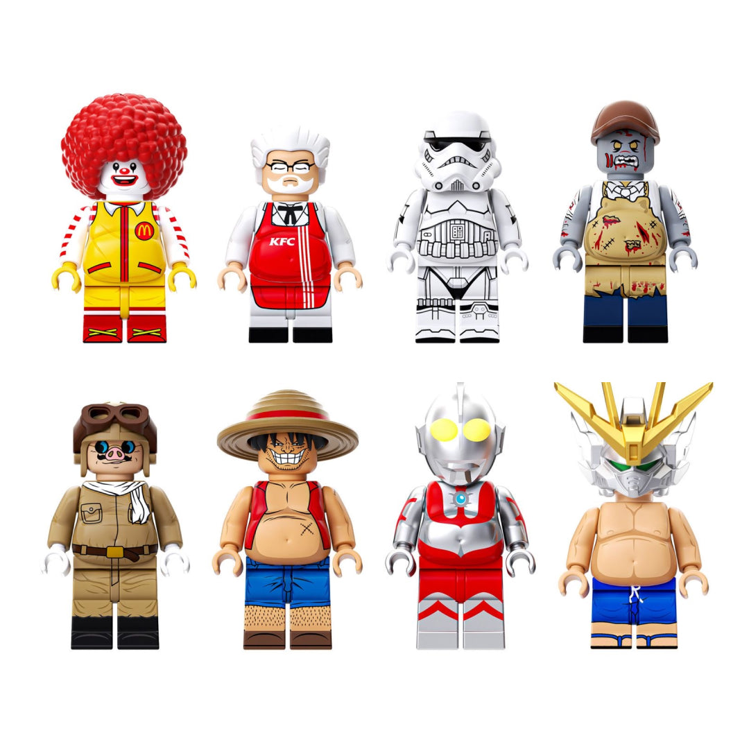 Chubby Minifigures Set