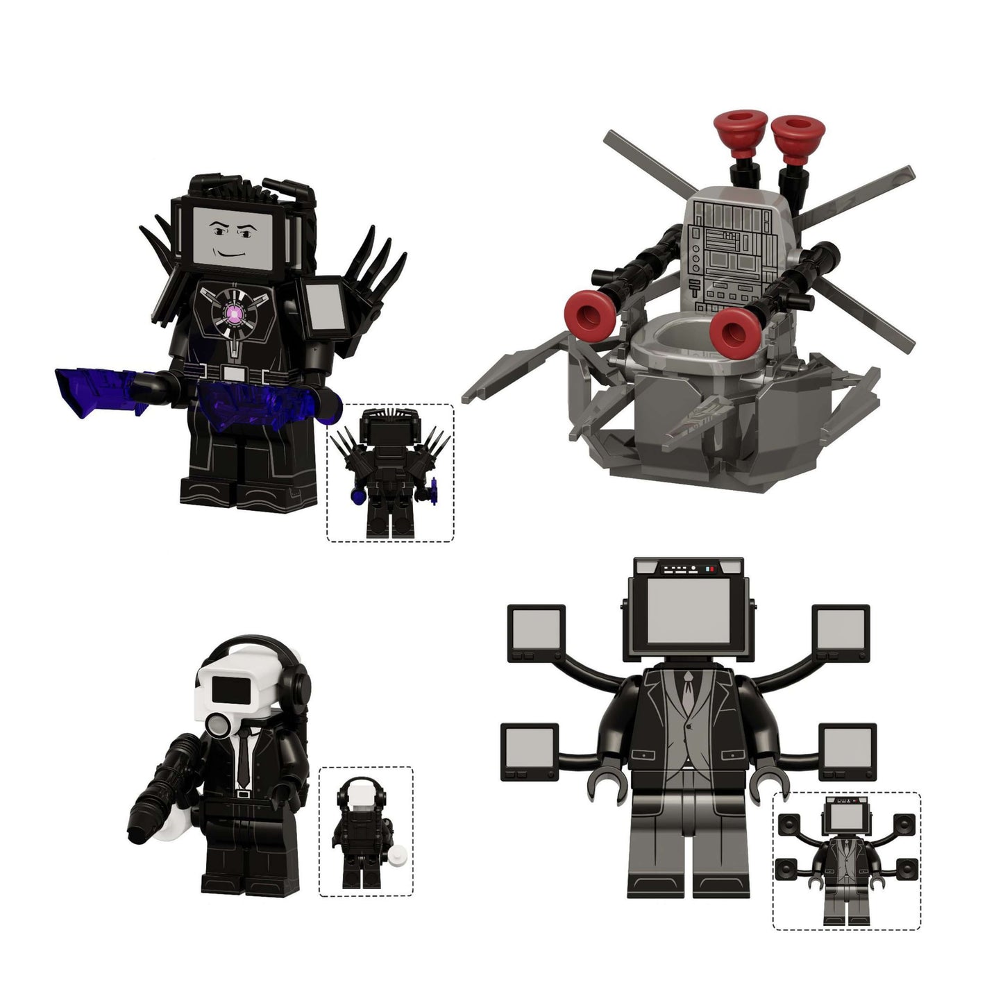 All 84 Skibidi Toilet Figures | Season 1 - 19