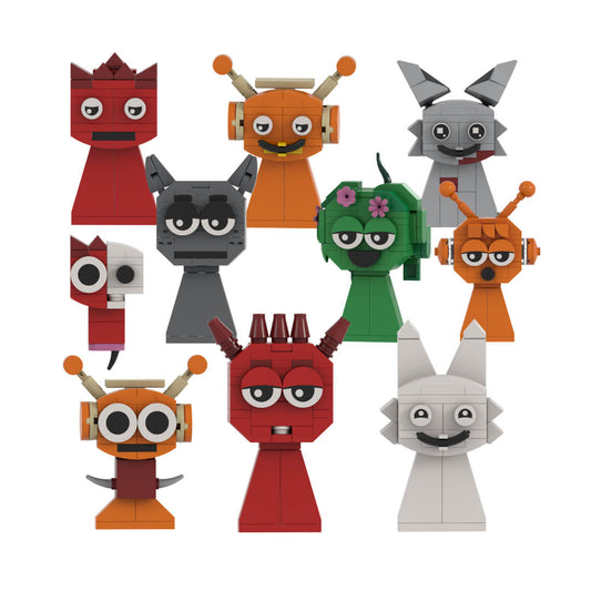 Sprunki Bricks Season 1 | All 10 characters