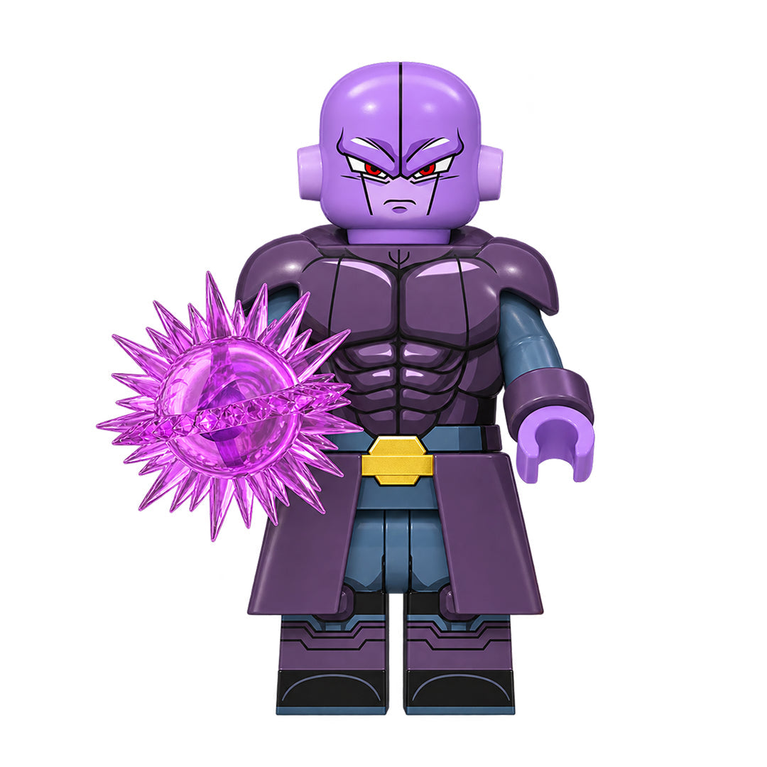 Dragon Ball Hit brick minifigure on white background