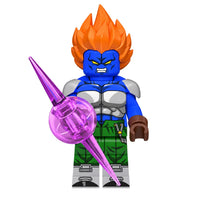 Dragon Ball Android 13 brick minifigure on white background