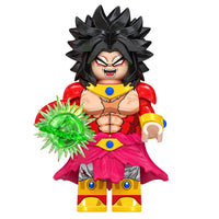 Dragon Ball Broly brick minifigure on white background