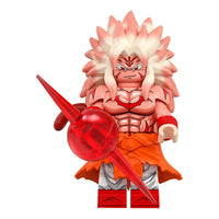 Dragon Ball Broly brick minifigure on white background