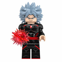 Dragon Ball Evil Goku brick minifigure on white background