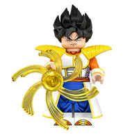 Dragon Ball Gogeta EX brick minifigure on white background