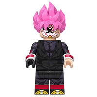 Dragon Ball Goku Black brick minifigure on white background