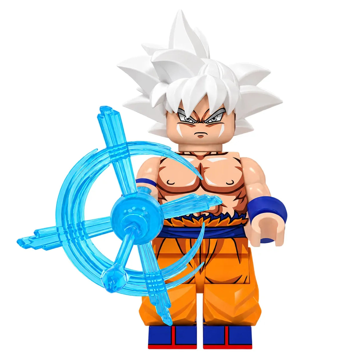 Dragon Ball Goku brick minifigure on white background