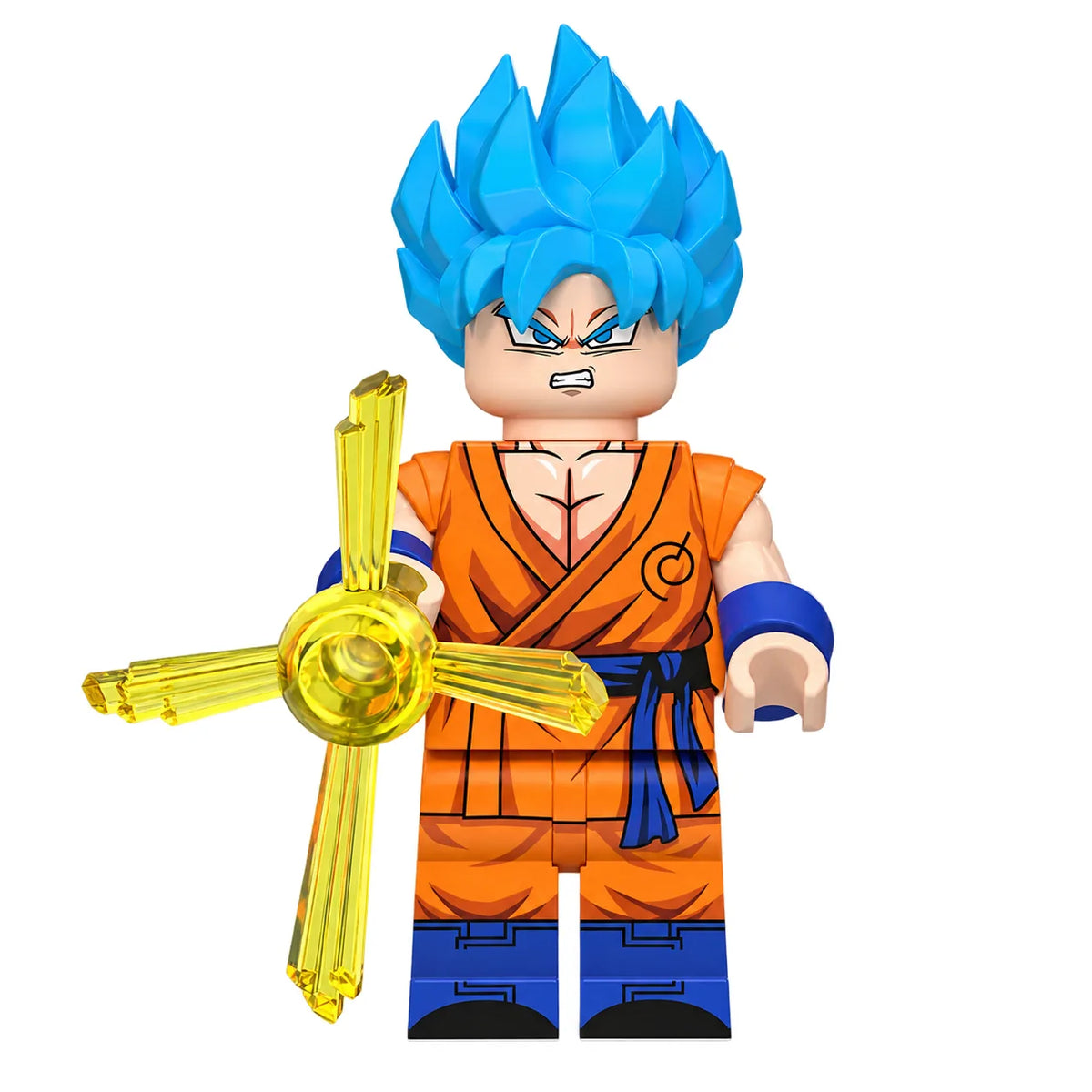 Dragon Ball Goku brick minifigure on white background