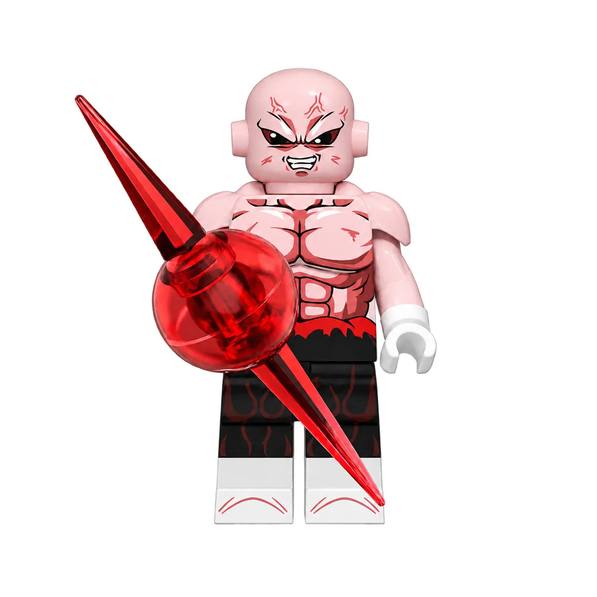 Dragon Ball Jiren brick minifigure on white background