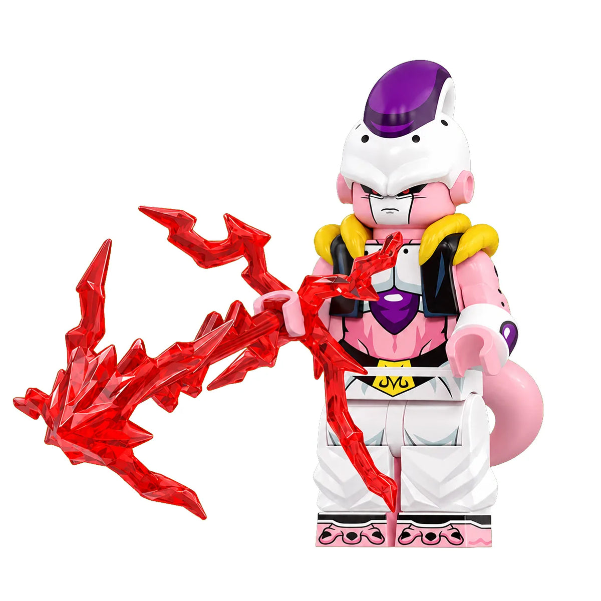 Dragon Ball Majin Buu Frieza Fusion brick minifigure on white background