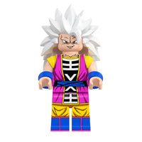 Dragon Ball Omni-King Goku brick minifigure on white background