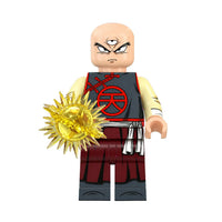 Dragon Ball Tien Shinhan brick minifigure on white background