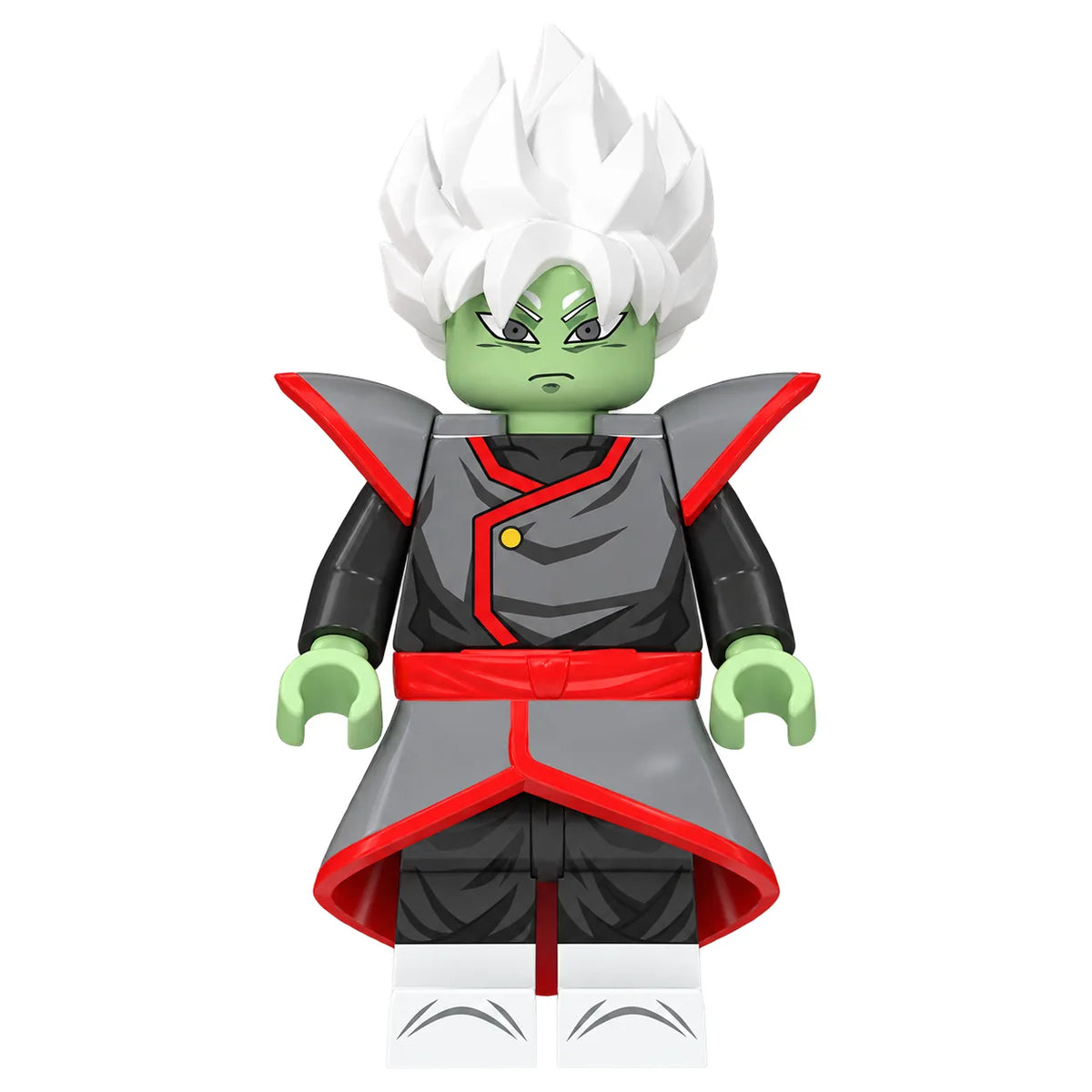 Dragon Ball Zamasu brick minifigure on white background