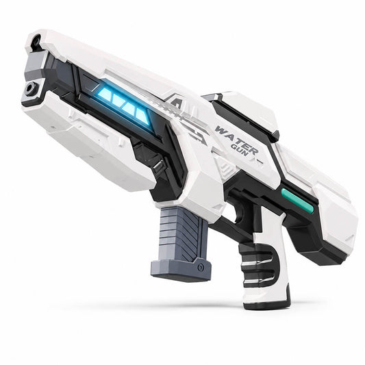 Electric Automatic Water Gun with LED Lights – Rechargeable High Power Water Blaster