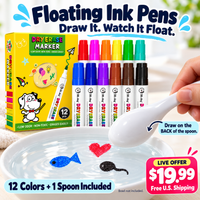 Magic Floating Ink Pens – 12 Colors for Creative Water Drawing
