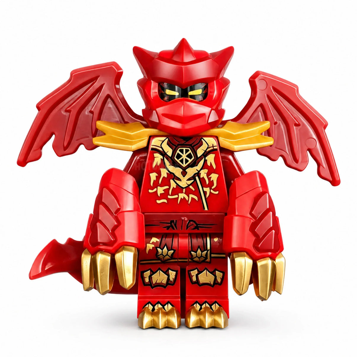 Dragon Form Kai with Small Dragon Claws Ninjago compatible brick minifigure