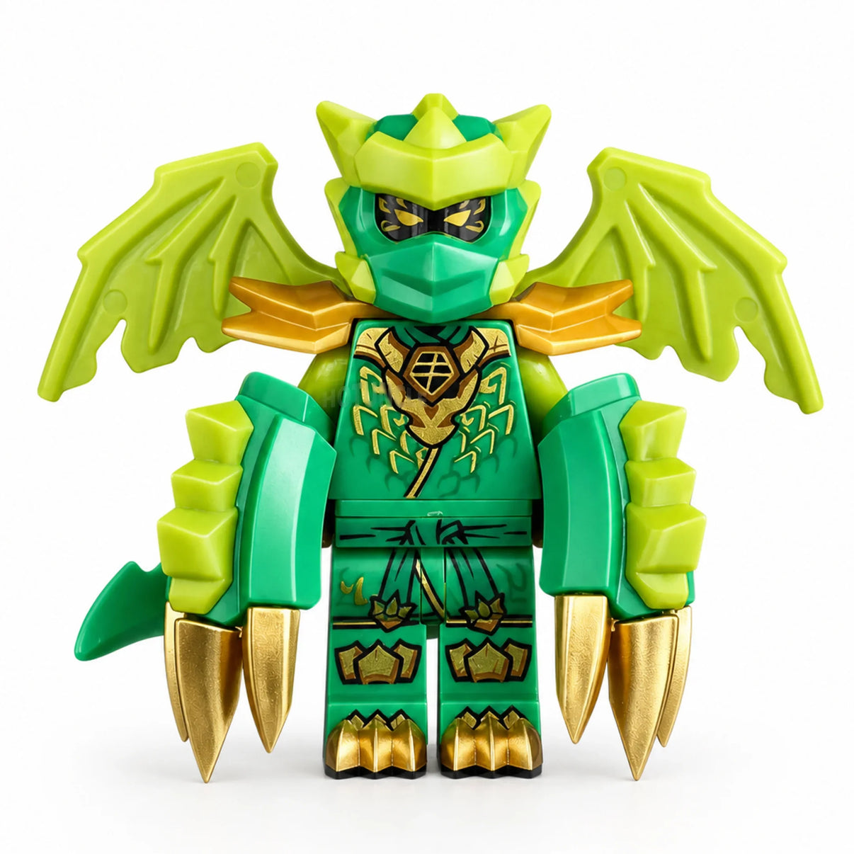 Dragon Form Lloyd with Large Dragon Claws Ninjago compatible brick minifigure