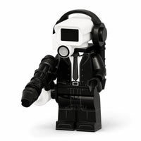 Cameraman 2.0 Skibidi Toilet compatible brick minifigure