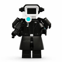Cameraman 3.0 Skibidi Toilet compatible brick minifigure