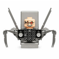 Chief Scientist Skibidi Toilet Mech Skibidi Toilet compatible brick minifigure