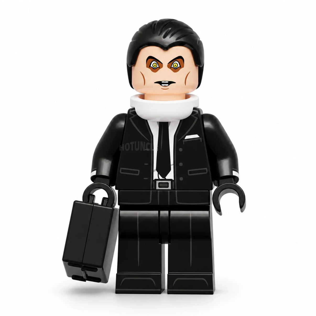 Diplomat Skibidi Mutant Skibidi Toilet compatible brick minifigure