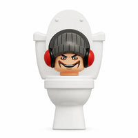 DJ Skibidi Toilet Skibidi Toilet compatible brick minifigure