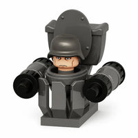 Laser Guardian Skibidi Toilet Skibidi Toilet compatible brick minifigure