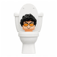 Mysterious Toilet Skibidi Toilet compatible brick minifigure