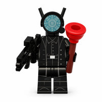 Normal Camerawoman Skibidi Toilet compatible brick minifigure
