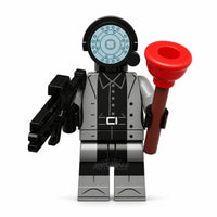 Normal Camerawoman Skibidi Toilet compatible brick minifigure