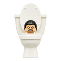 Normal Toiletman Skibidi Toilet compatible brick minifigure