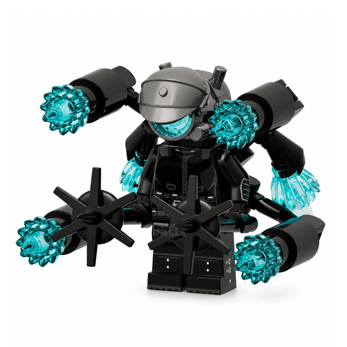 Plungerwoman 2.0 Skibidi Toilet compatible brick minifigure