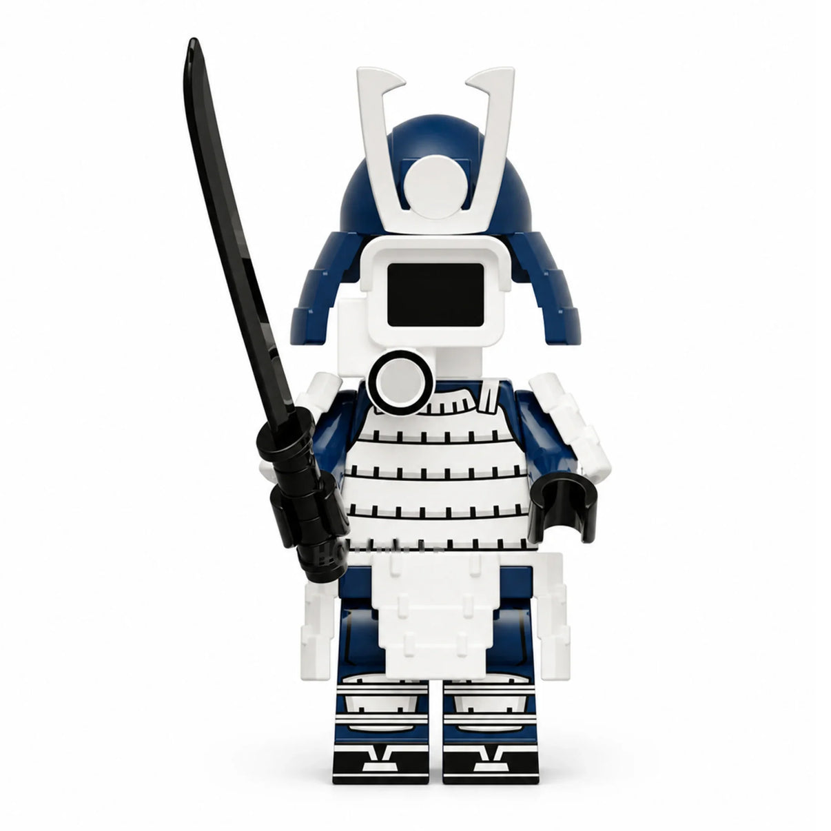 Samurai Cameraman Skibidi Toilet compatible brick minifigure