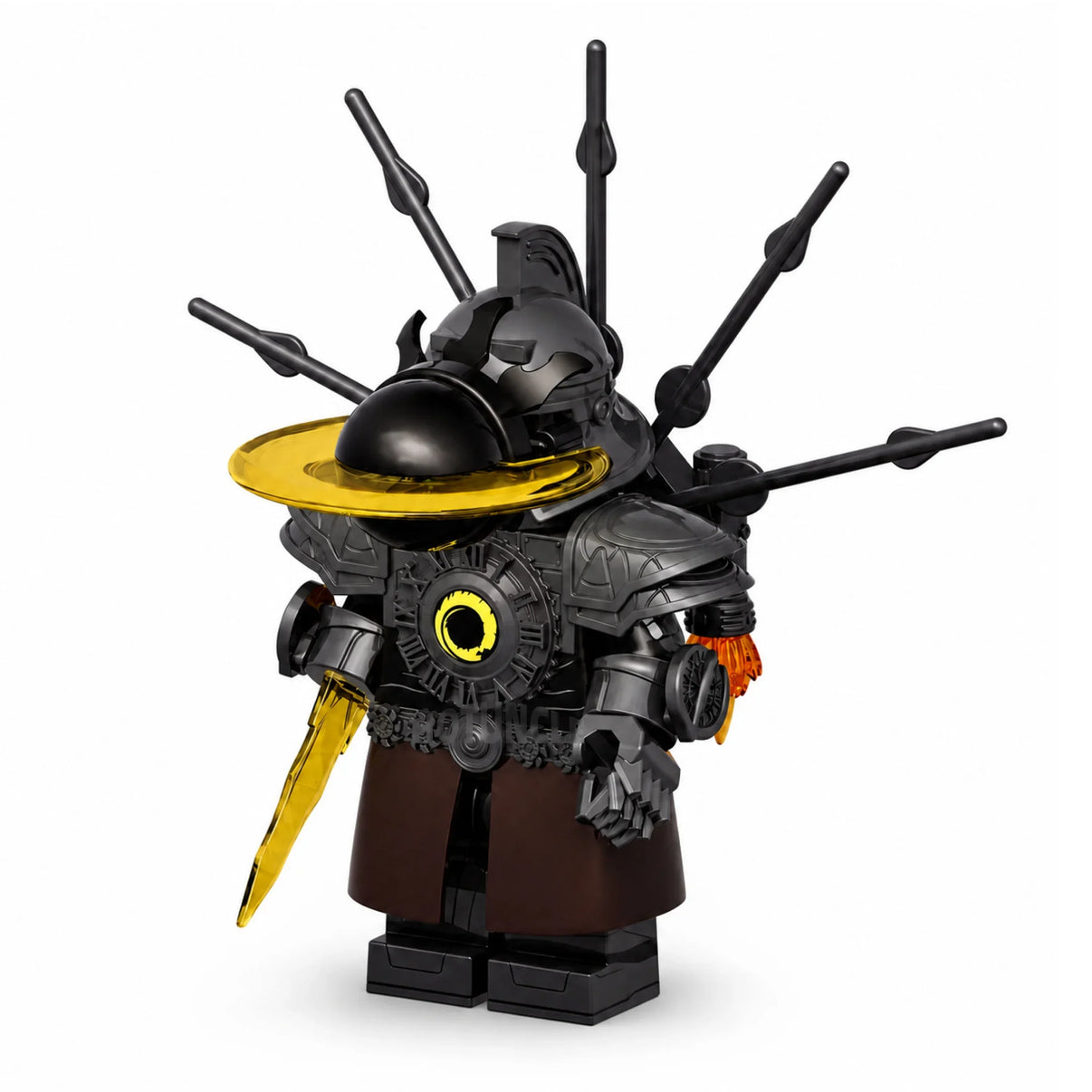 Sinister Titan Clockman Skibidi Toilet compatible brick minifigure