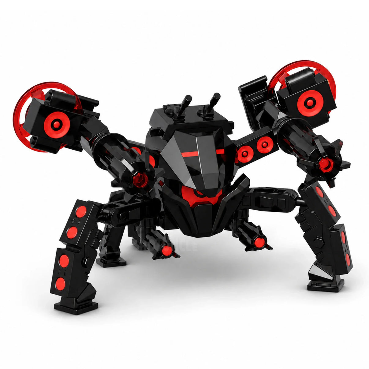 Speaker Strider 2.0 Skibidi Toilet compatible brick minifigure