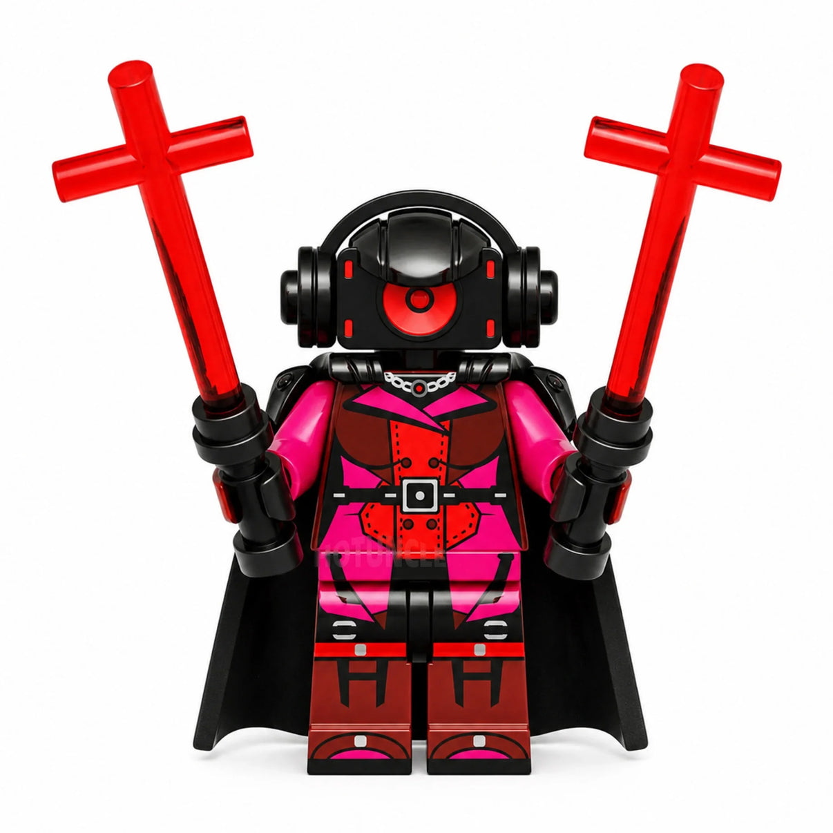 Speakerwoman 2.0 Skibidi Toilet compatible brick minifigure